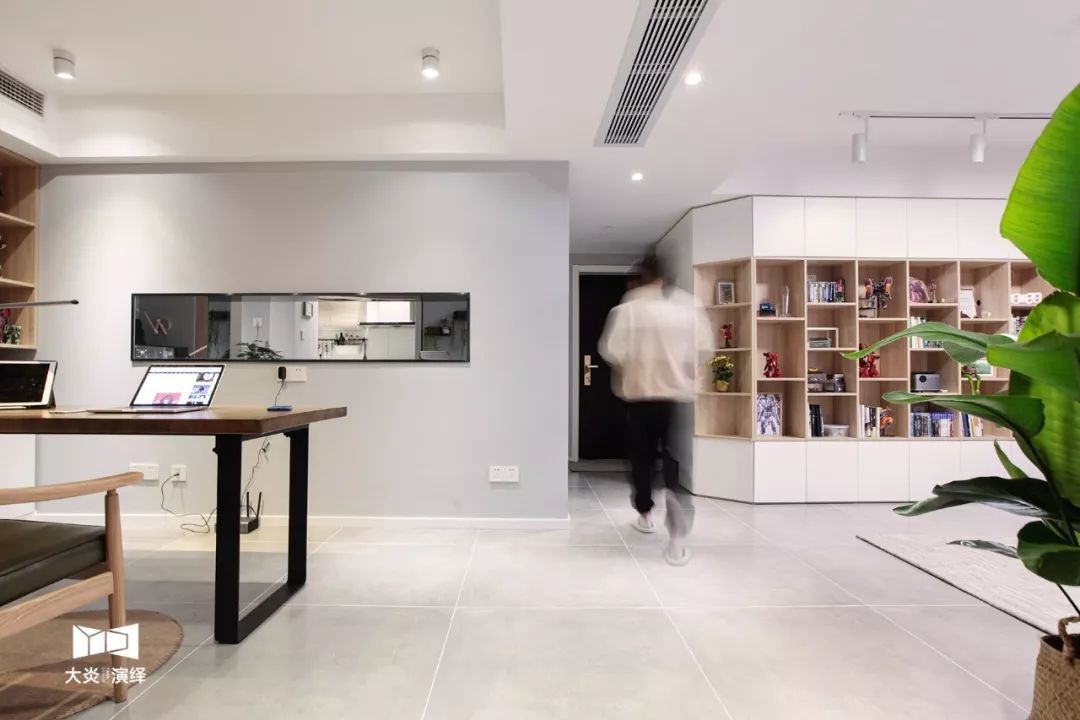 极简北欧婚房,零距离互动生活空间-35