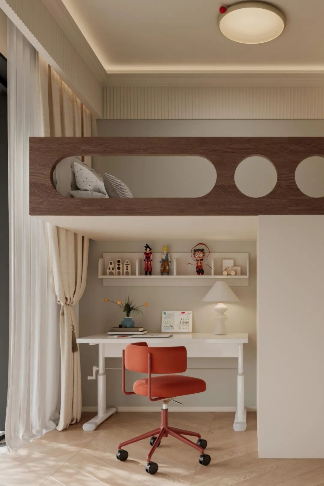 108m²法式美宅|温柔到骨子里的治愈系烟火气-80