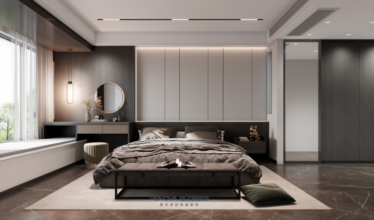 中环丰锦 150㎡现代轻奢,品质生活与设计的完美融合-44