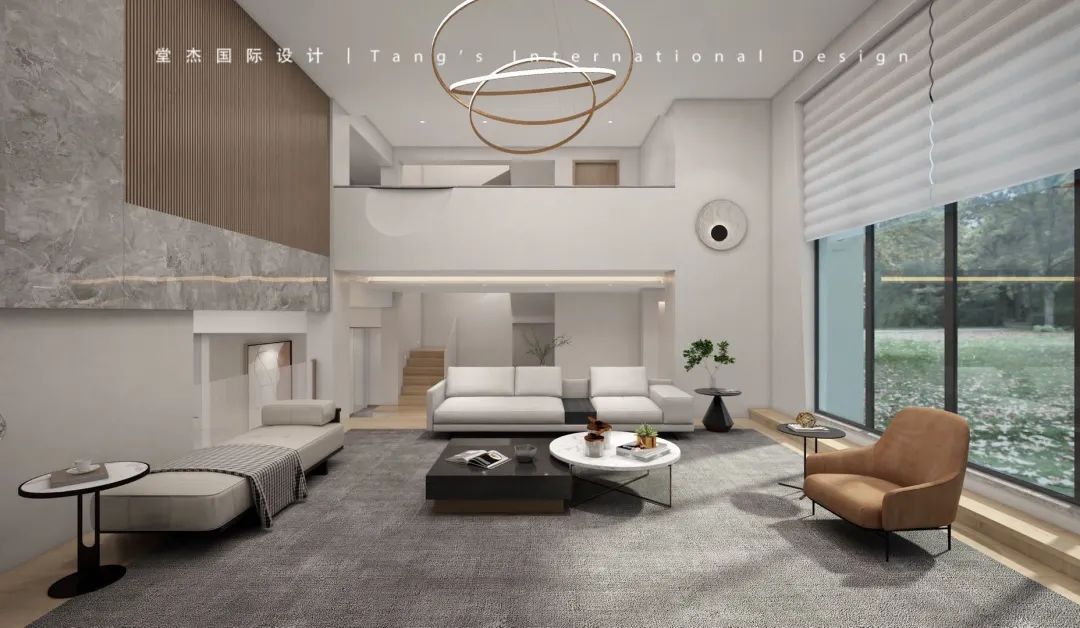 南京爱涛漪水园简约风别墅设计-24