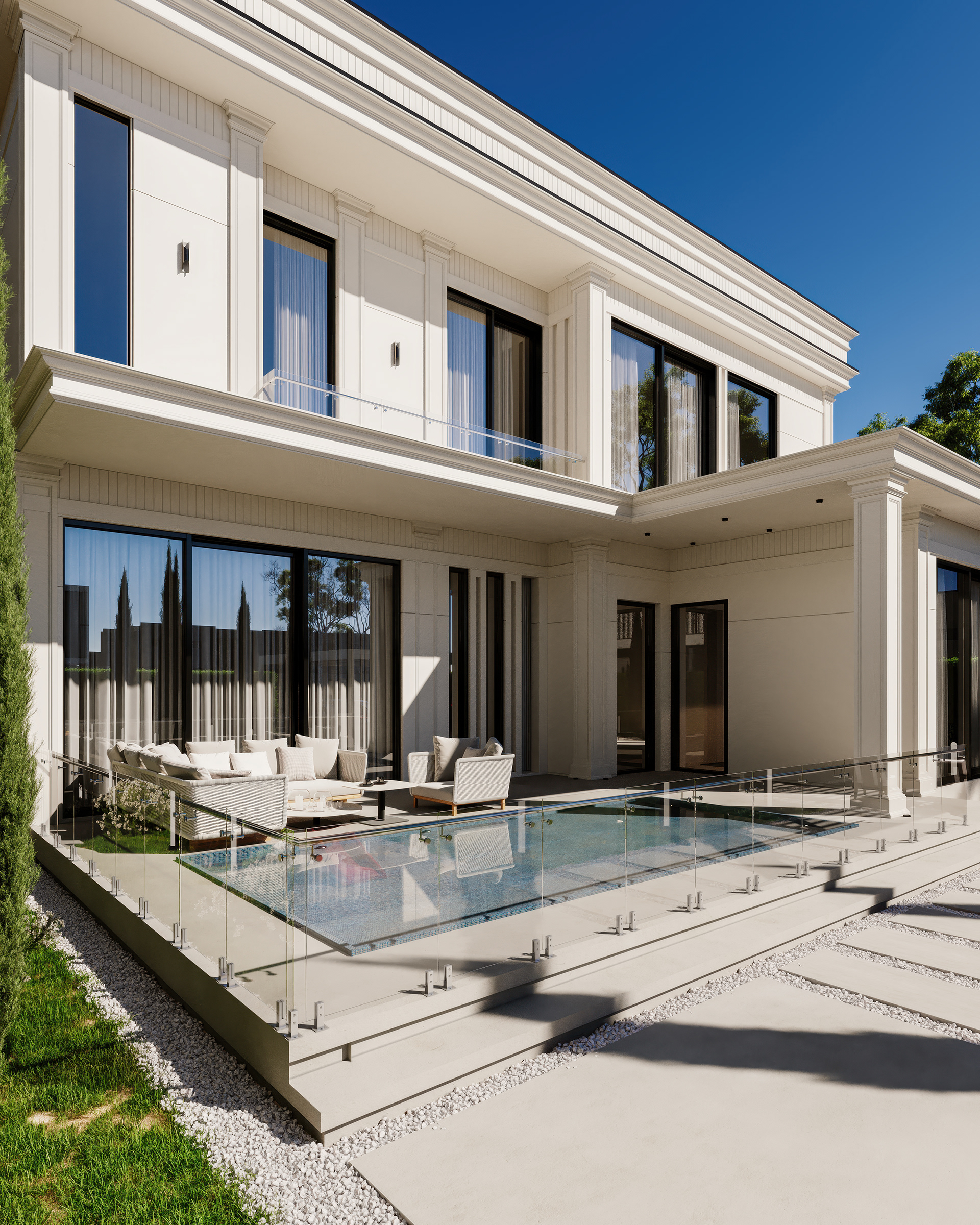 Molhum Villa Facade Design - Neo-classic Alternative-1