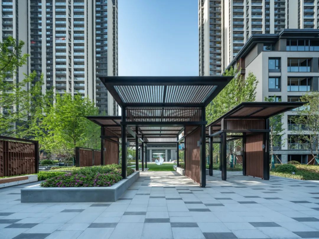   迈丘设计丨郑州永威城书香庭大区 景观设计 丨中国郑州-60