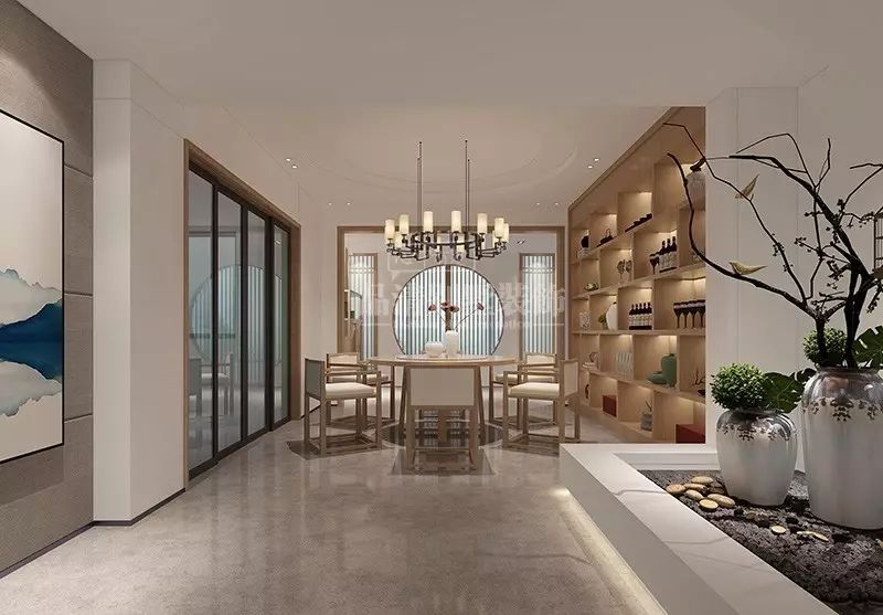 蠡湖公馆 | 新中式禅意空间,静享生活之美-12