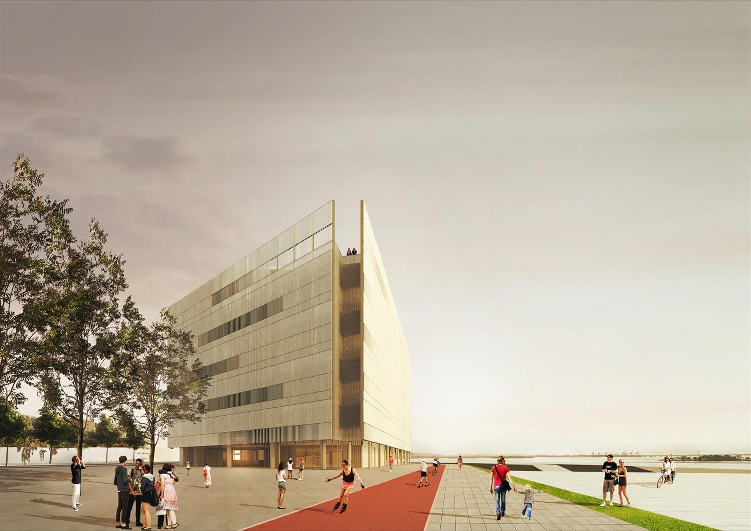 巴西国家图书馆附楼设计-3