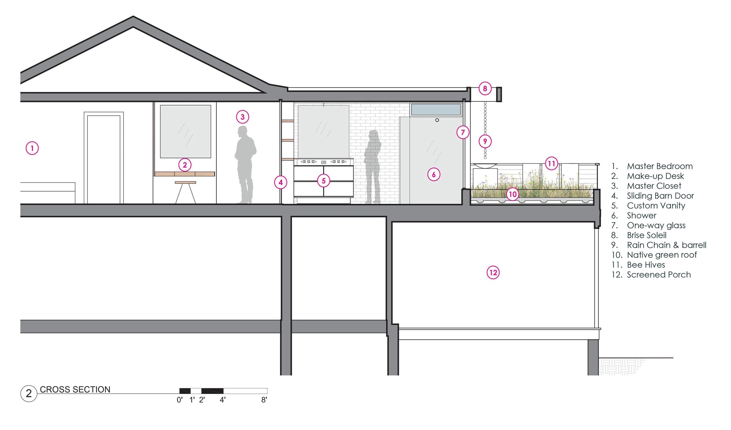 蜂巢甲板丨美国埃文斯顿丨DII Architecture-15
