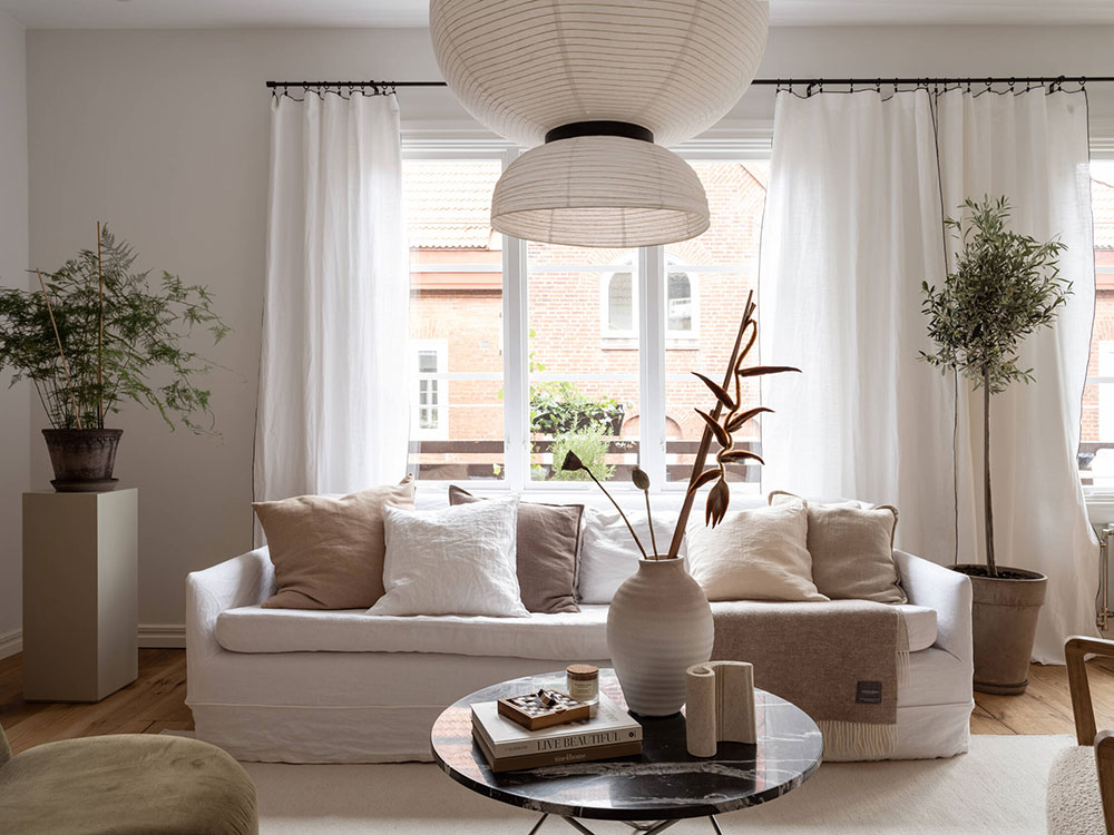 哥德堡温馨斯堪的纳维亚风格公寓-15