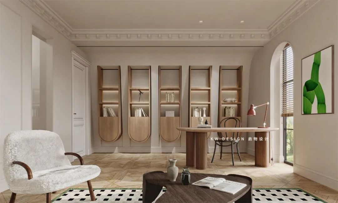 法式浪漫的惠洲别墅丨中国惠州丨启物设计-43