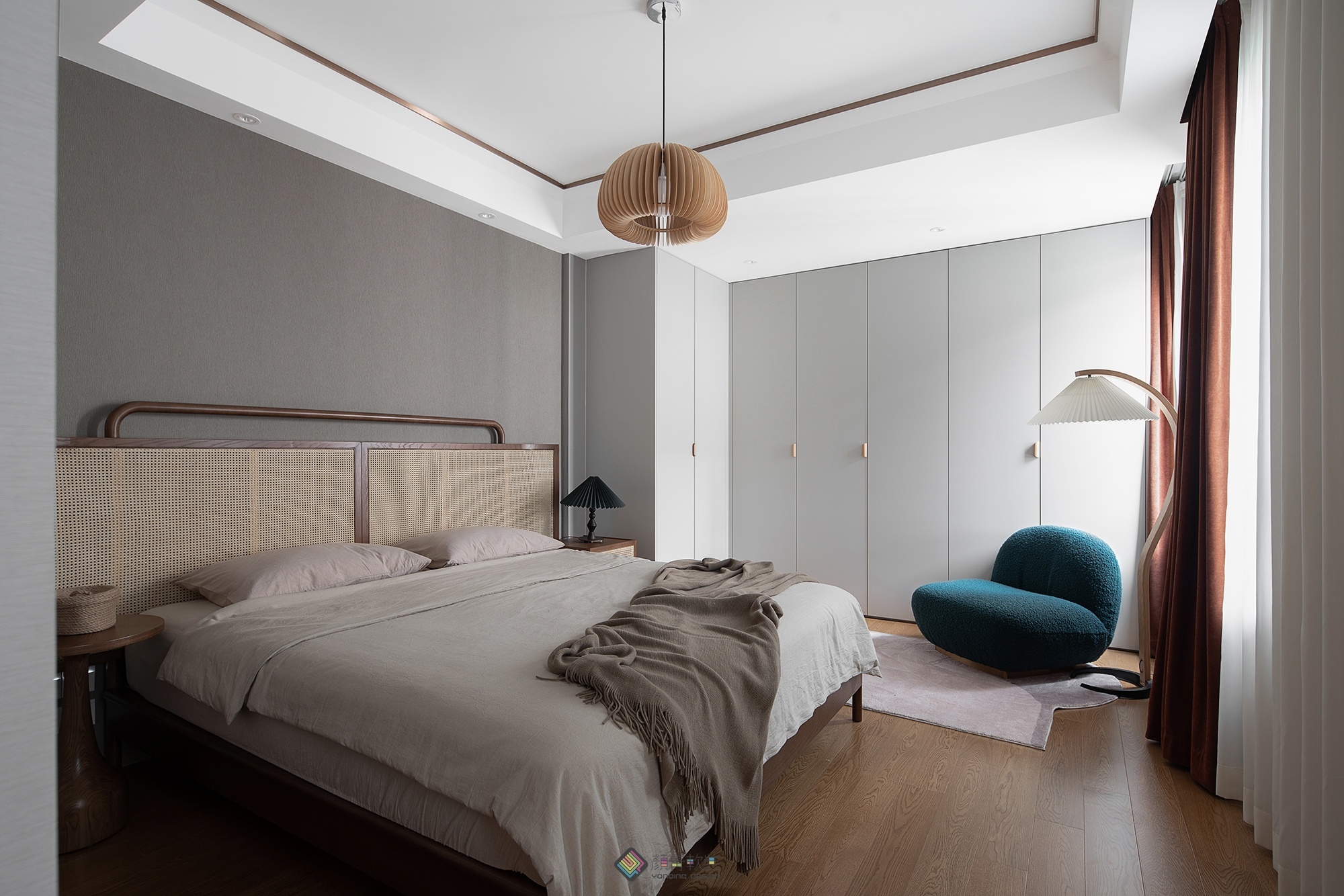 群贤府美式混搭浪漫改造-36