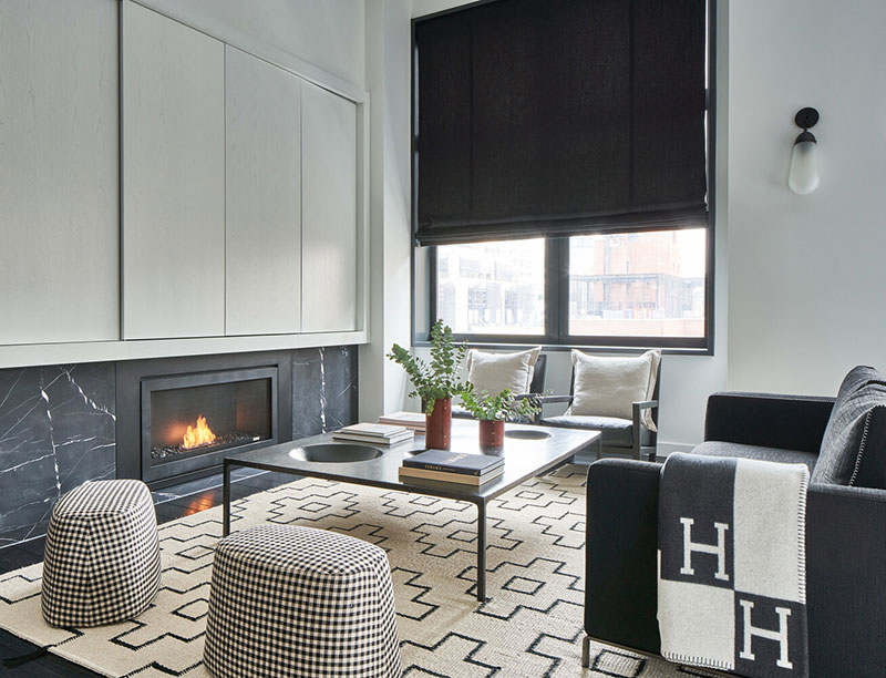 纽约时尚黑白家居，年轻家庭的温馨之作-4