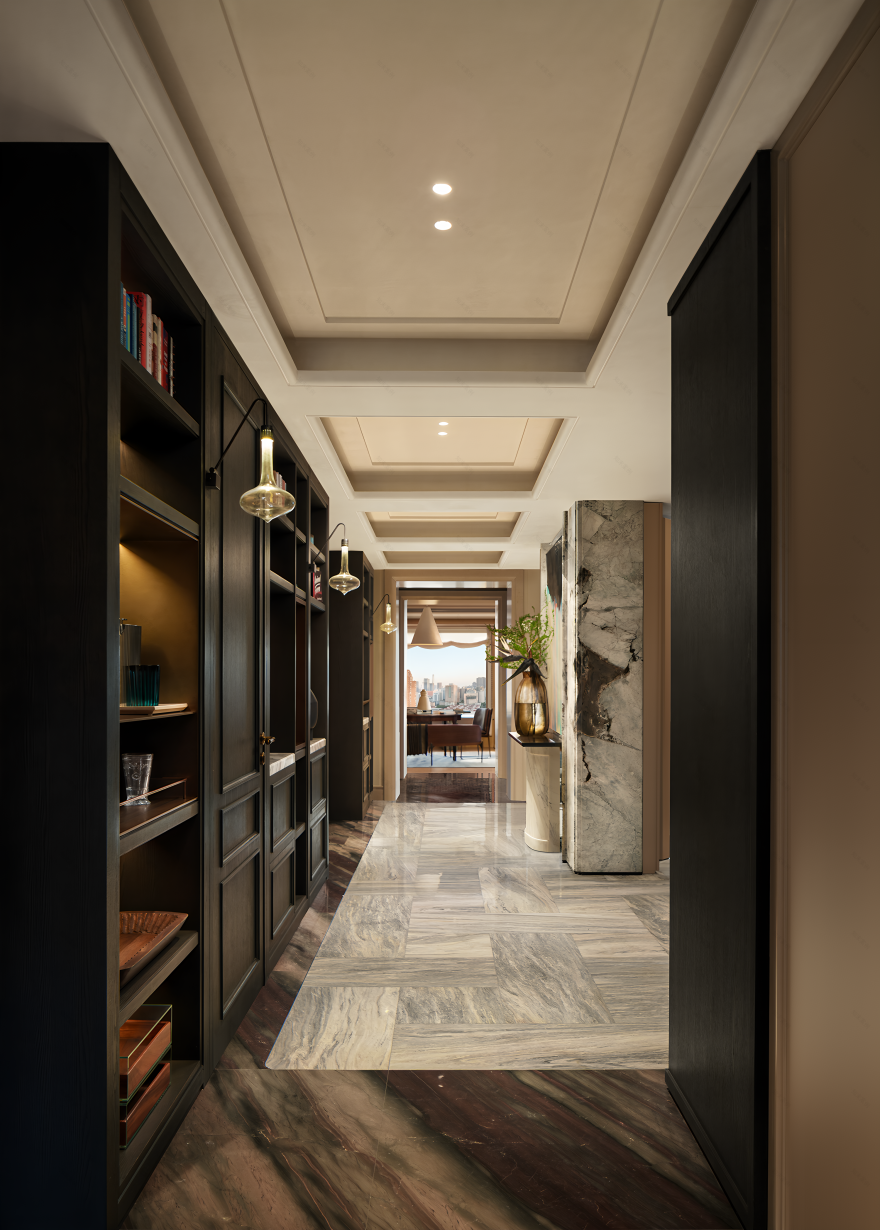 中兴傲舍丨中国上海丨LSD Interior Design-24