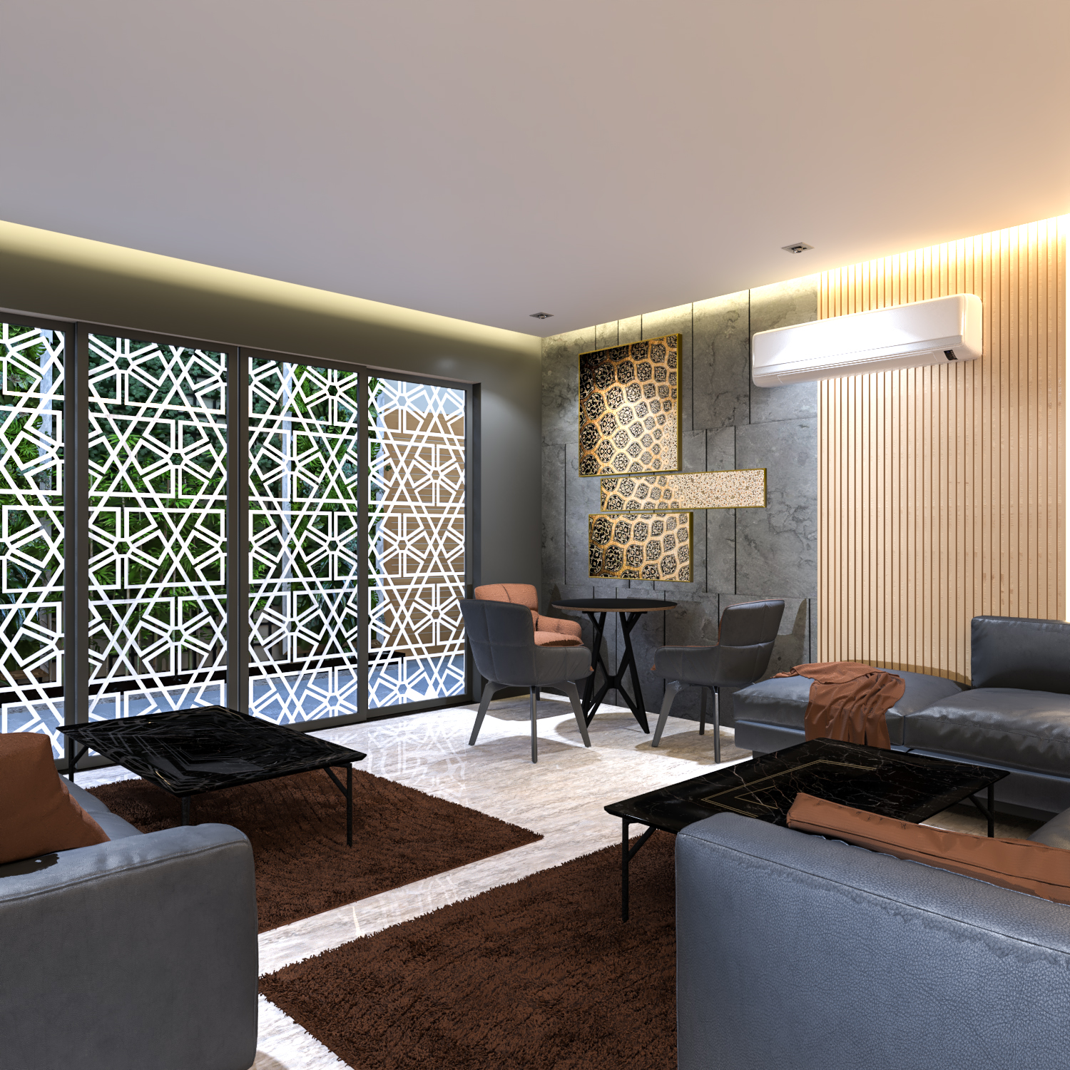 私人接待处和花园-6