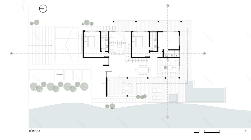 巴西 Taipus de Fora 阿玛纳住宅丨JR Andrade Arquitetura-12