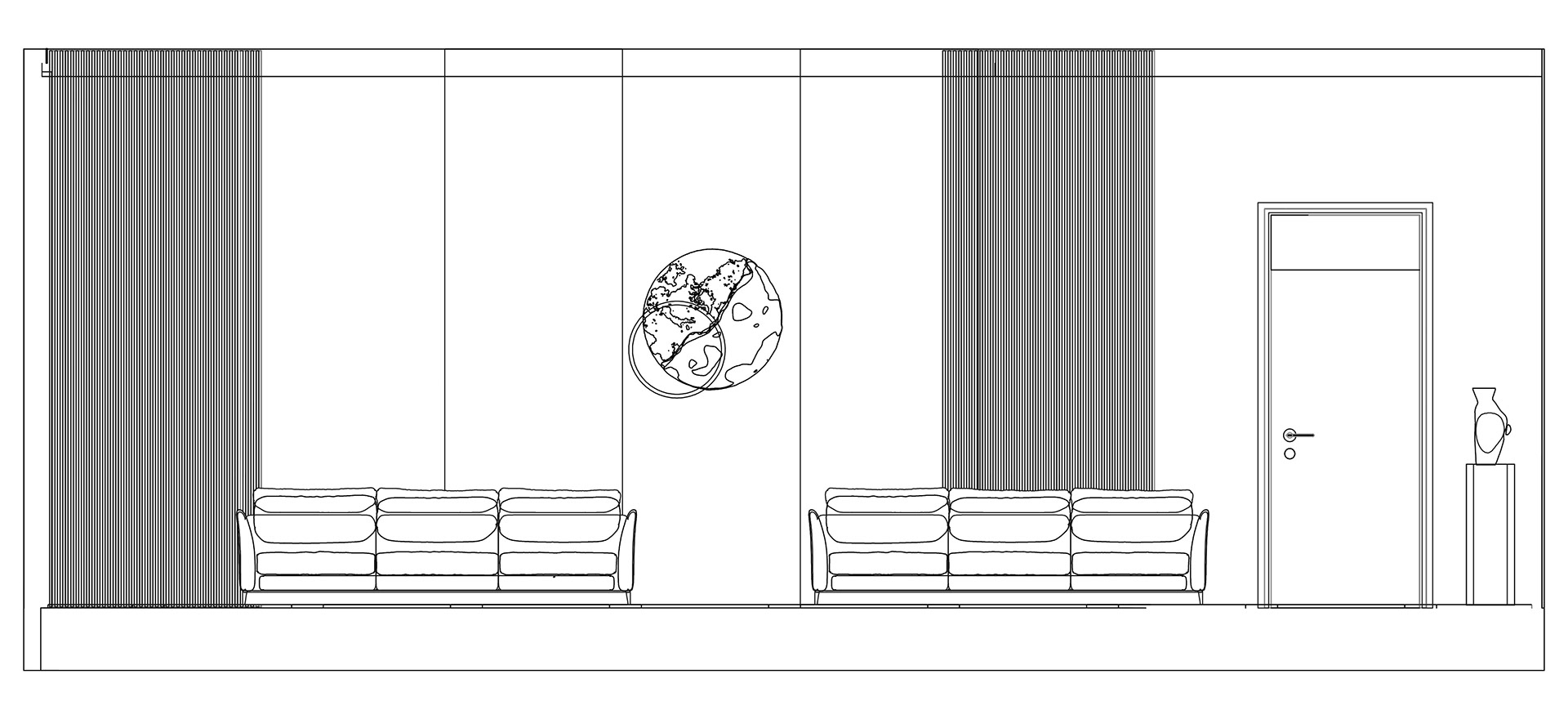 现代室内 majlis 设计 阿联酋丨阿联酋-13