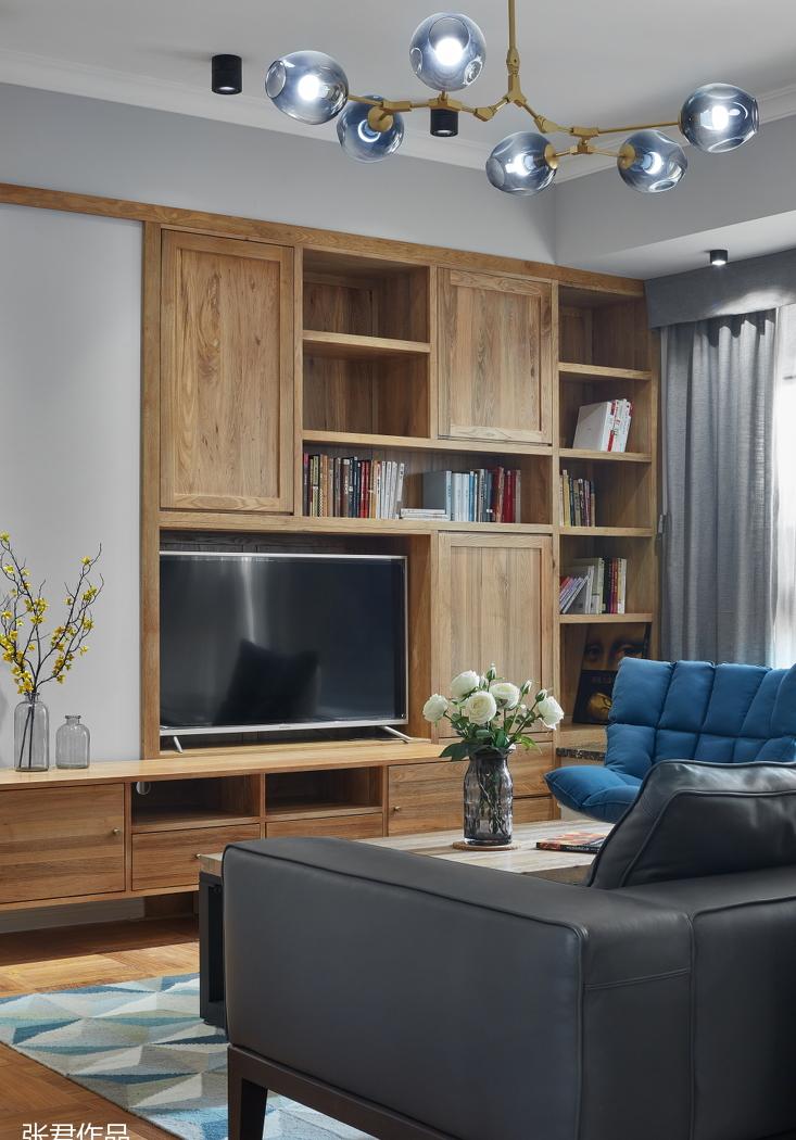 原木北欧风，89 平小户型的逆袭之路-23