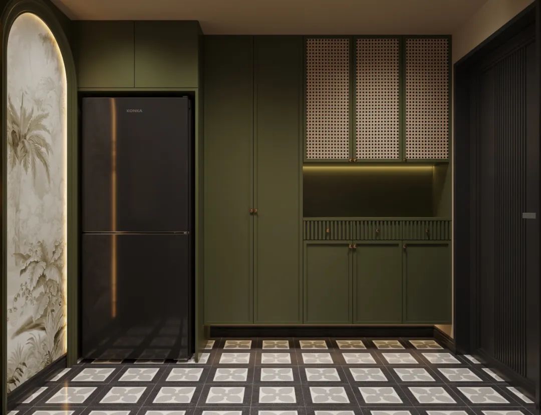 深圳如愿空间设计丨罗湖·东海富汇豪庭62㎡，水墨画般的海派浪漫-7