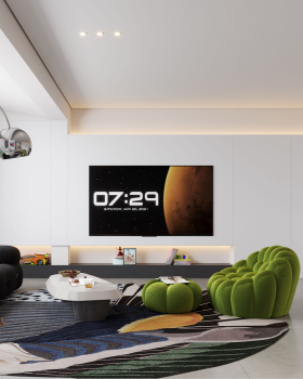 现代简约风平层家装