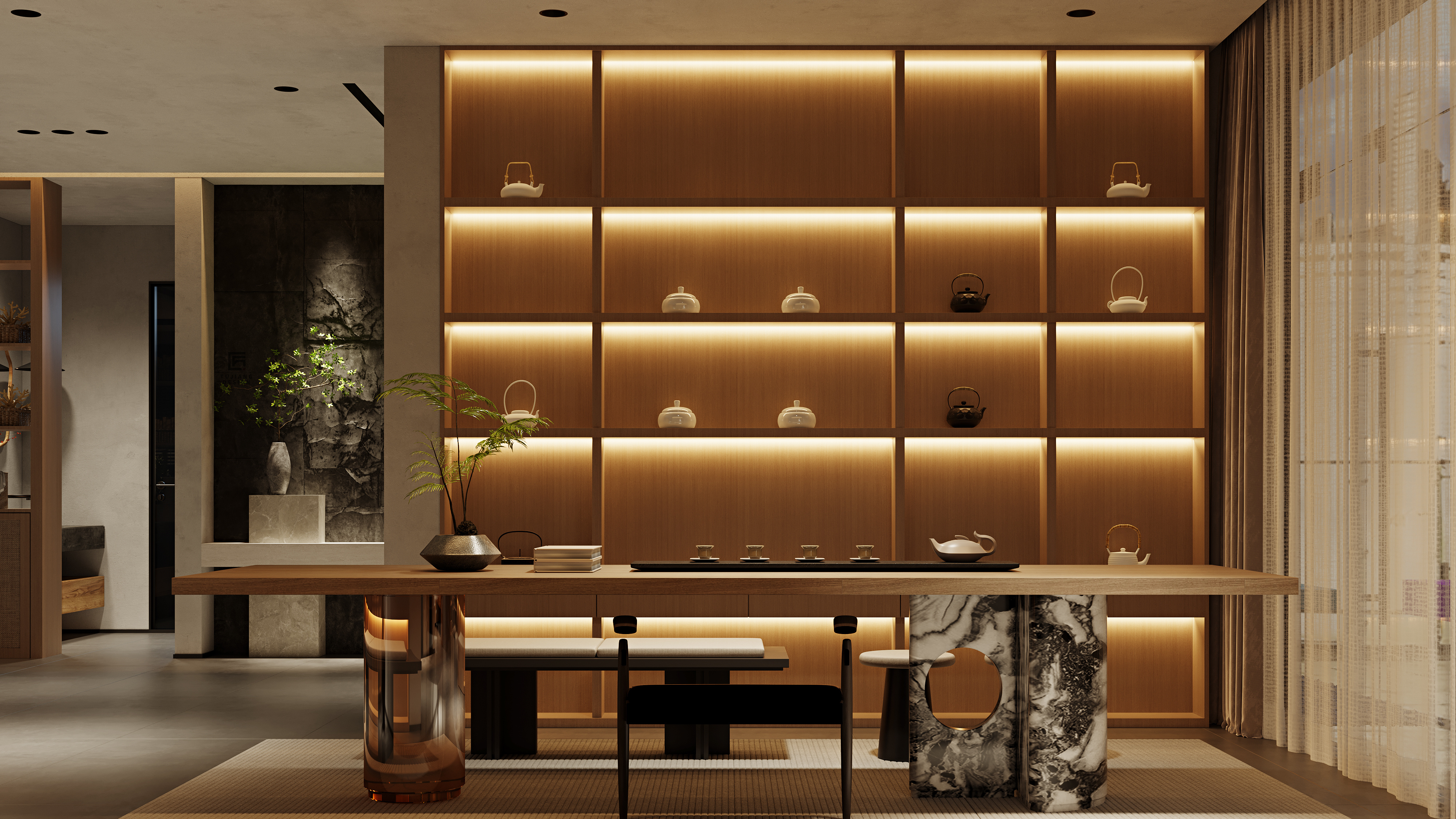 步入茶室，忘却烦恼，品味生活-0