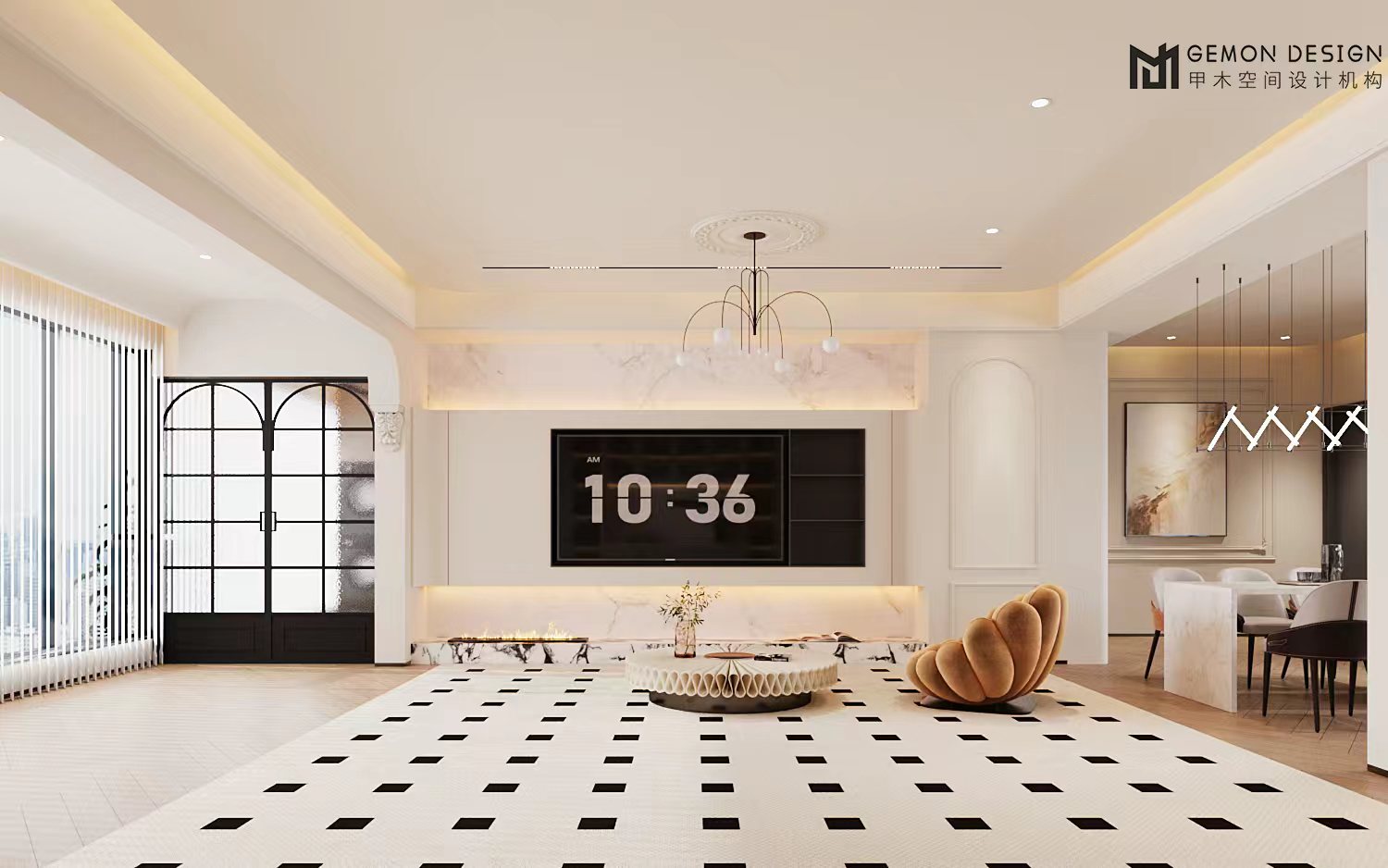 衡阳上河九章169㎡轻法设计丨中国衡阳丨GEMON DESIGN-2