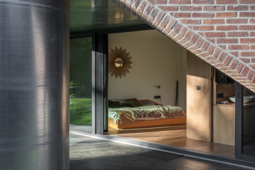 比利时历史遗址上的现代住宅丨POLYGOON Architectuur-33