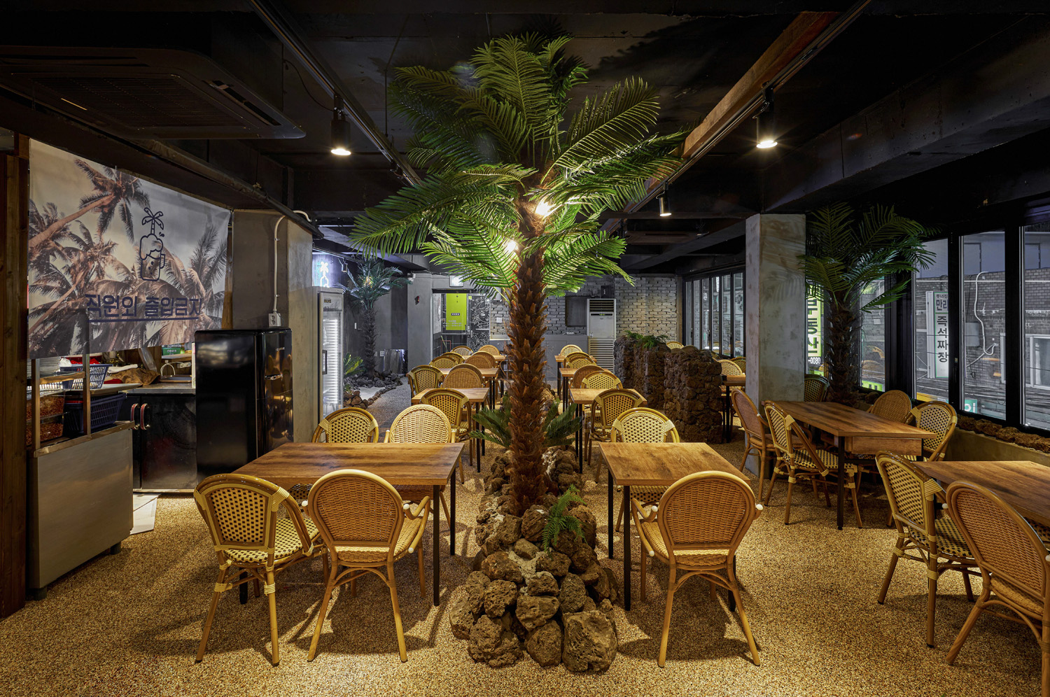 40 平韩式小清新餐厅，品味美食与空间的艺术融合-6