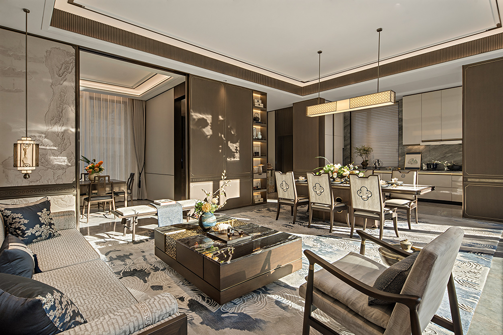 台州建发玖珑和玺别墅样板间丨中国台州丨深圳市盘石室内设计有限公司-12