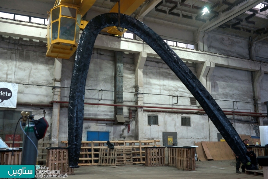 钢结构拱形展馆NAWA丨波兰弗罗茨瓦夫丨Oskar Zieta团队-26