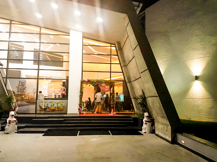 几何魅力,Maduranthagam 高速公路餐厅-14