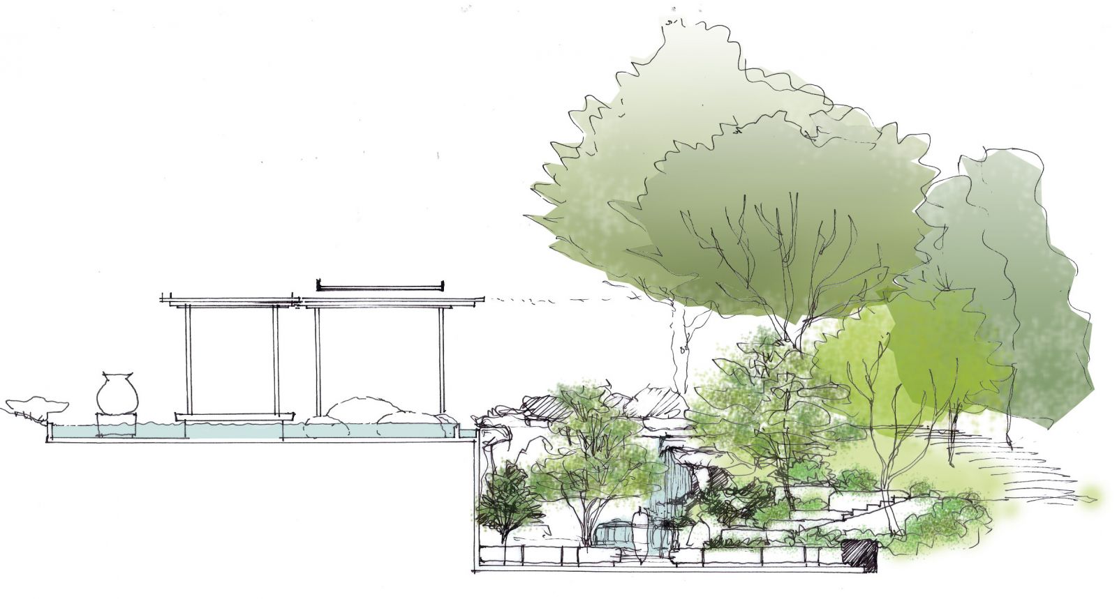 中国惠州喜来登会所景观规划-10