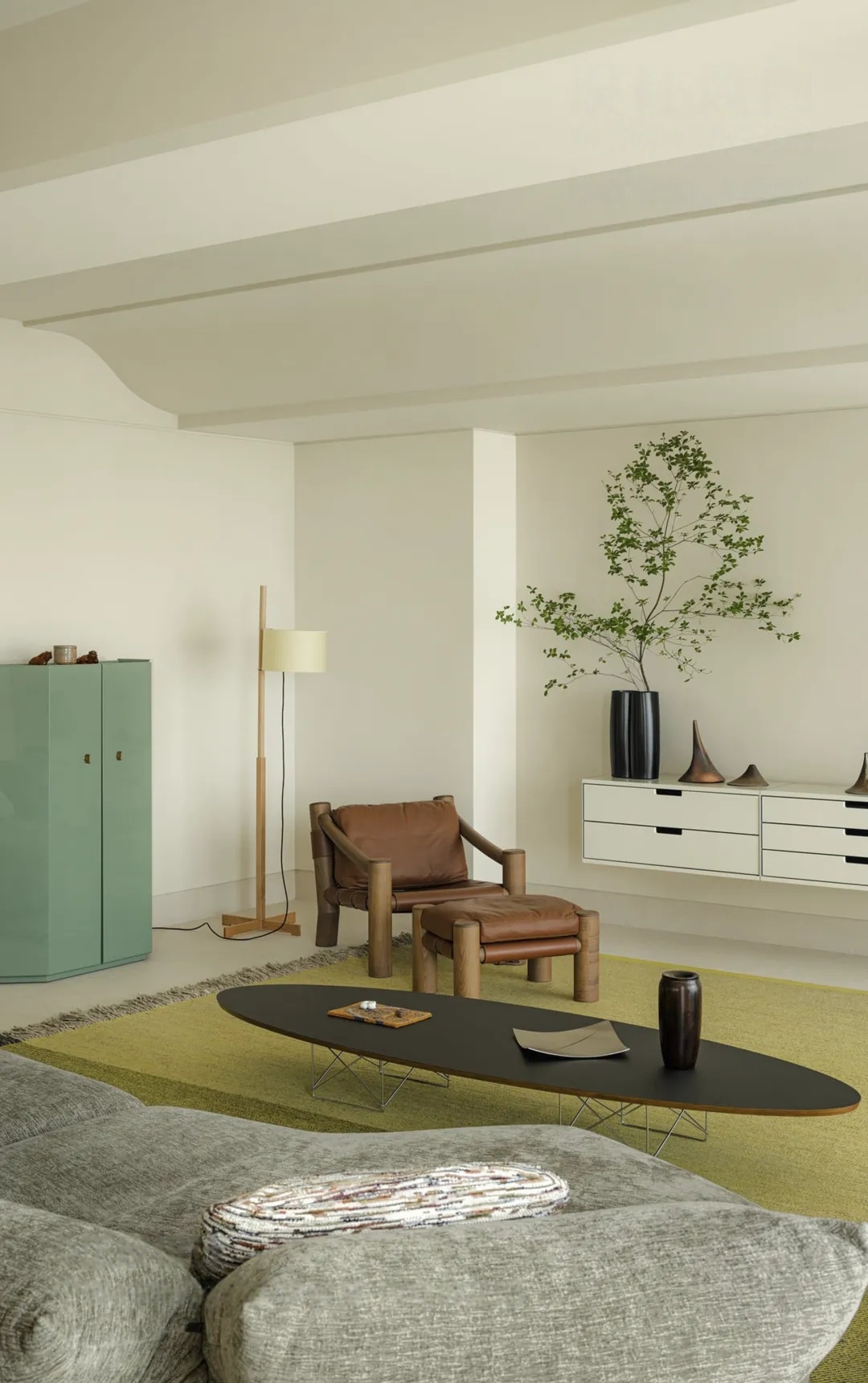 浙江宁波430㎡极简美学别墅 内向的花园丨中国宁波丨OUTIN DESIGN GROUP正反设计,SìBān Studio-0