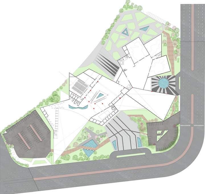 The crystal（会议和文化中心）丨埃及丨Helwan 大学工程学院 Mataria Bransh 建筑系-23