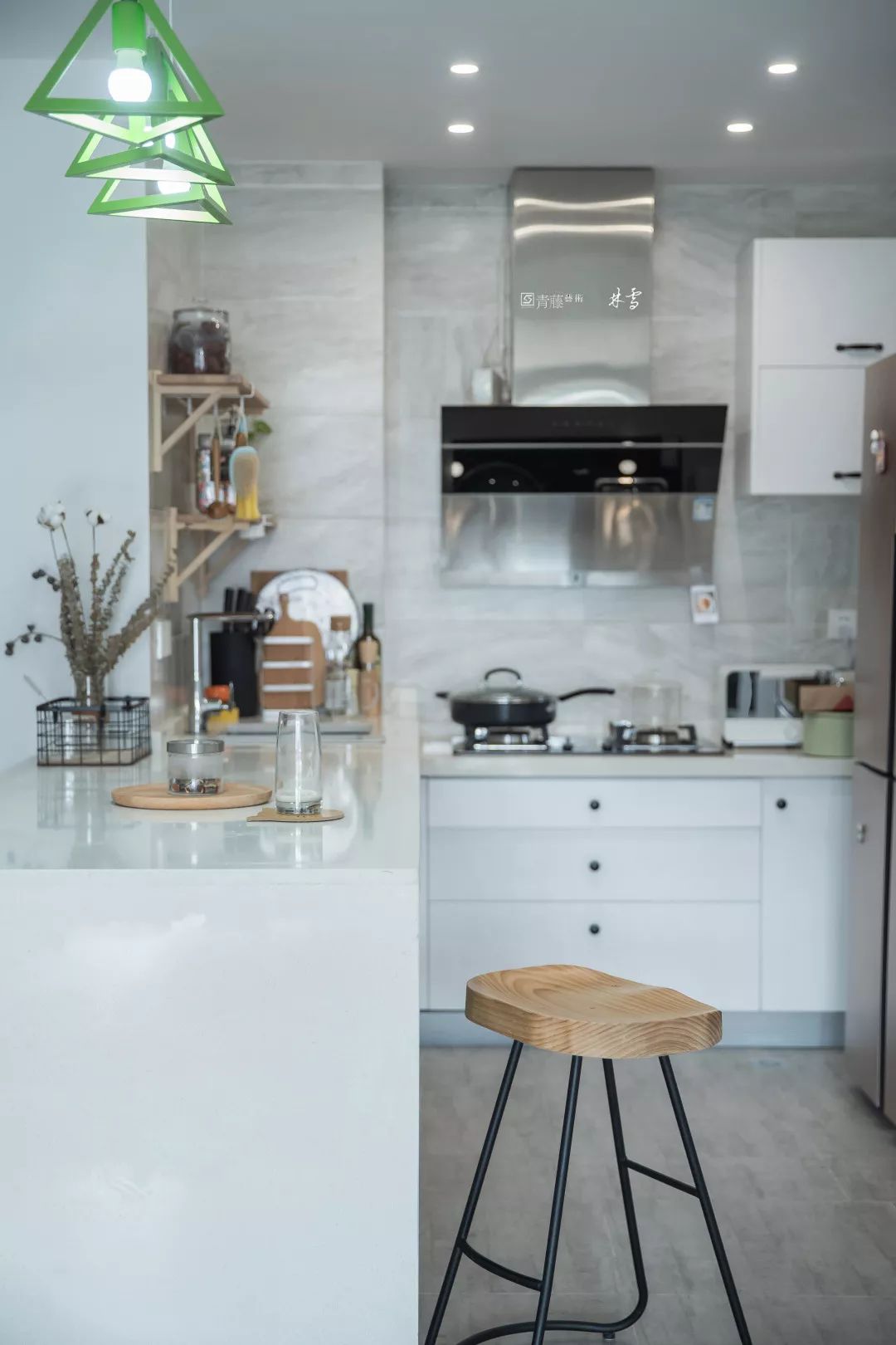 天籁福 100㎡理想家 | 林雪设计打造闺蜜聚会空间-12