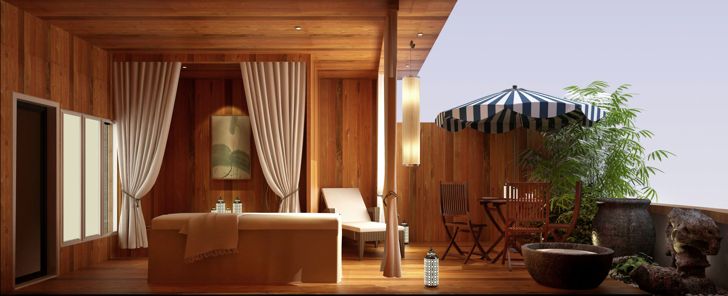 大璞设计投稿  荷之韵禅意美容SPA-6