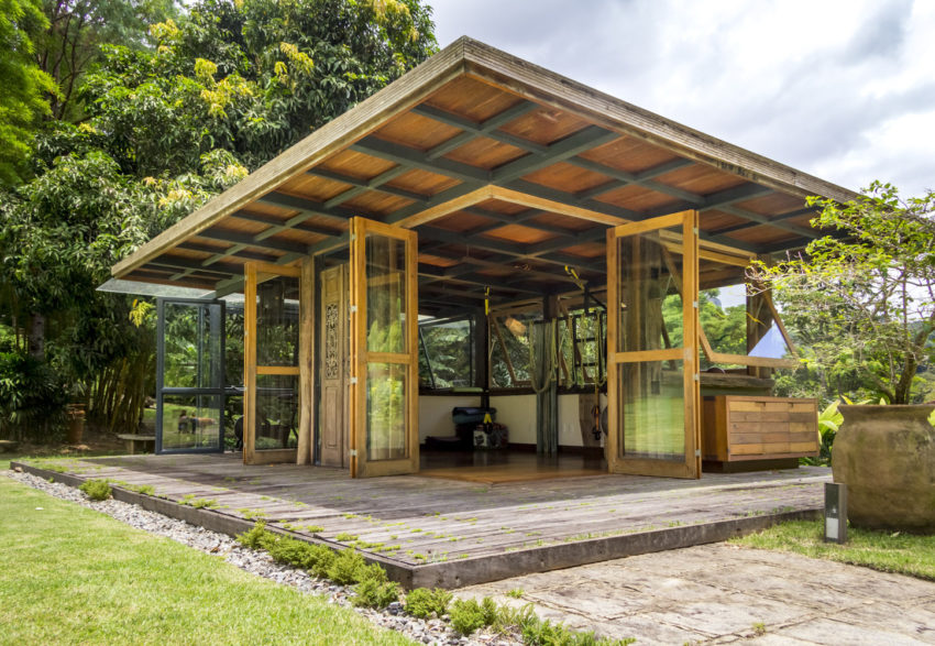 Dreamy Brazilian House in Correas created by Rodrigo Simão Arquitetura as a beautiful escape home DreamyBrazilianHouseinCorreas由RodrigoSim-oArquitetura创建，作为一个美丽的逃逸家。-4