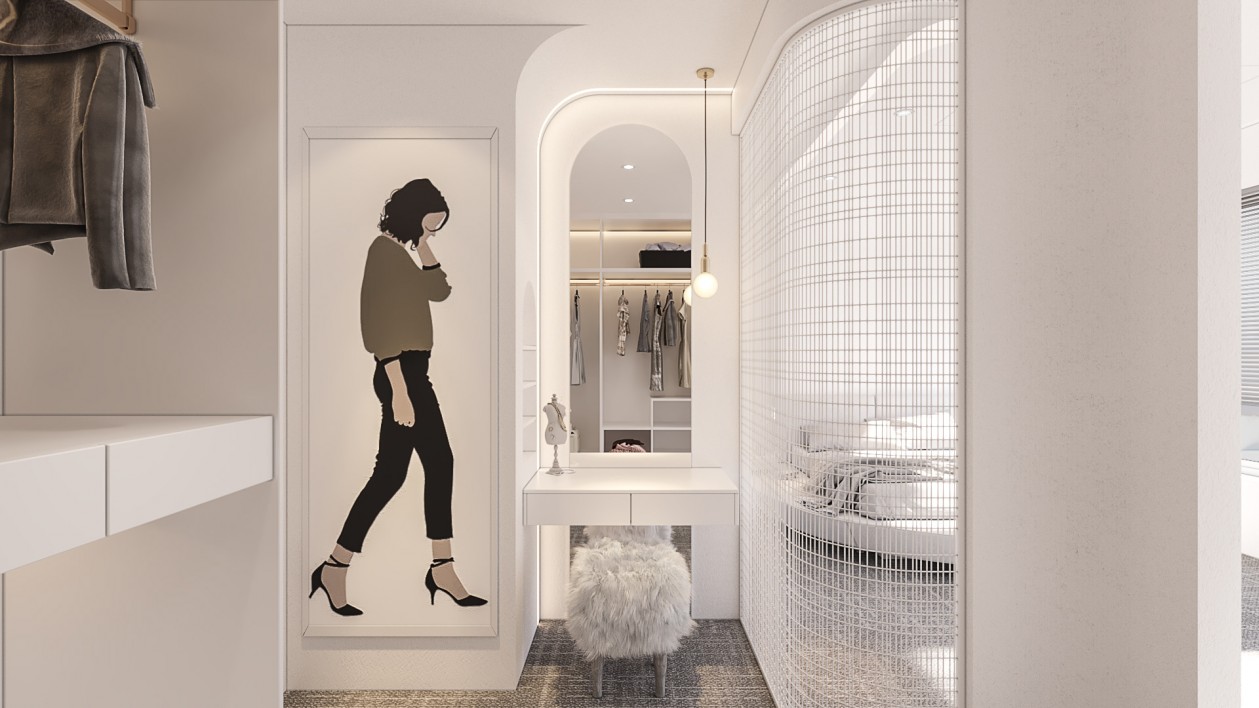 越南女设计师作品--两套不同调性的方案！-24