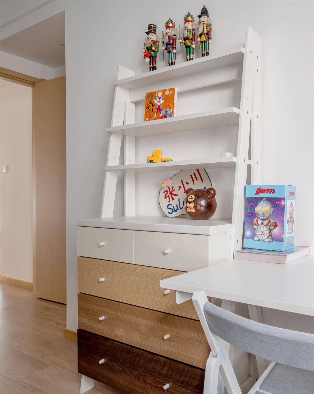 武汉刘思彤设计工作室 | 余伴 | 原木风格打造三代同堂舒适家-62