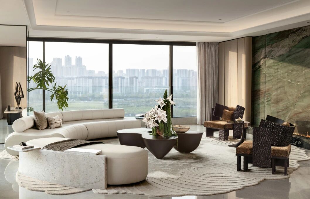 成都润达丰滨江丽世缦华B户型丨中国上海丨硬装矩阵纵横,软装矩阵鸣翠MIX-13