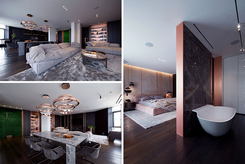 Soft Copper公寓 | YØDezeen Architects-0