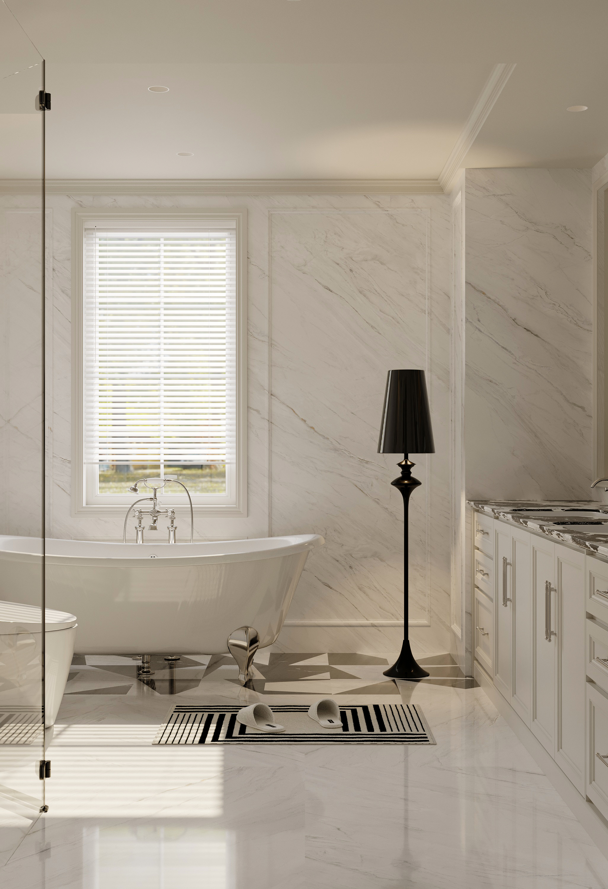 西派少城黑白法式丨月桂山设计事务所-21