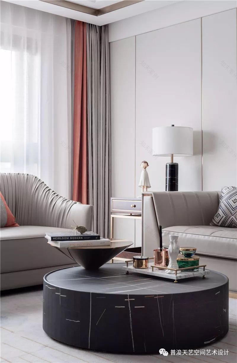 《流金岁月》 | 东方内敛遇西方浪漫,打造 210㎡尊贵空间-14