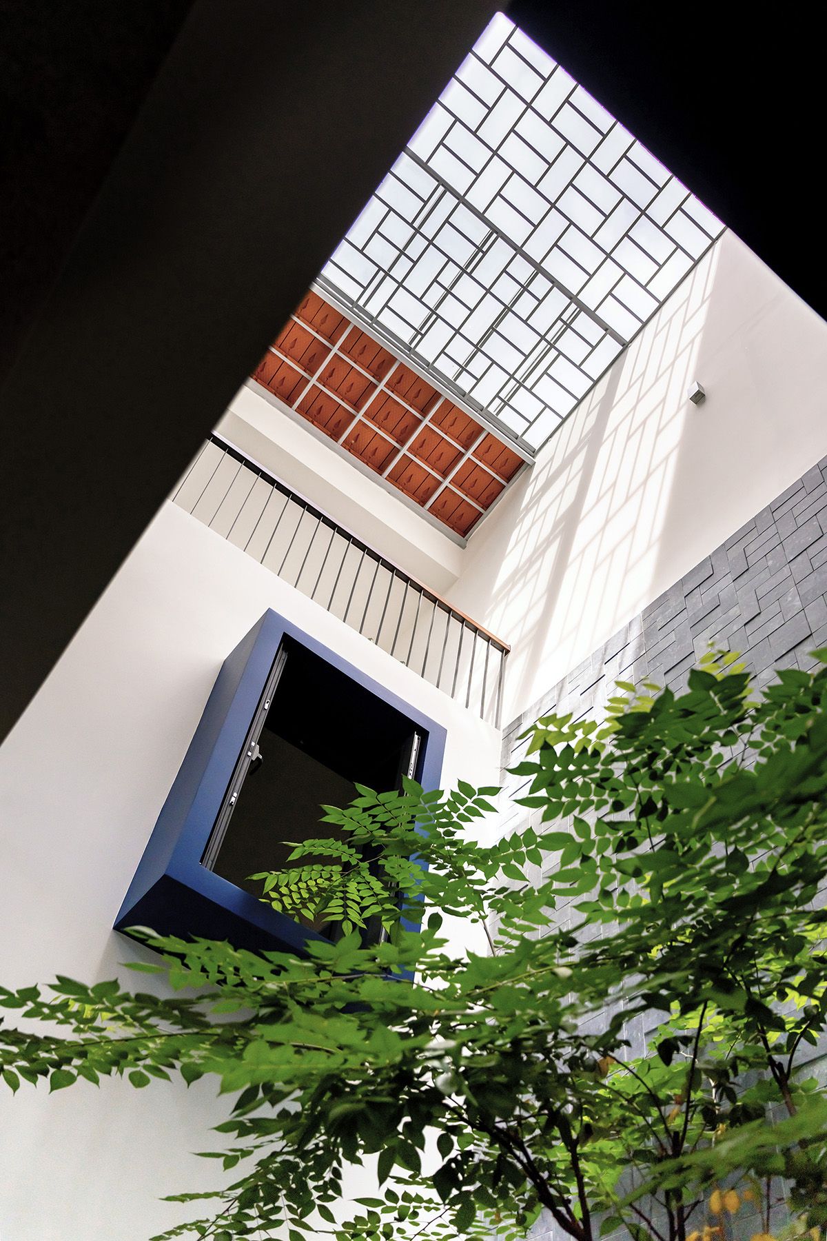 绿意盎然的家庭居所——现代中式的“空中花园”设计-25