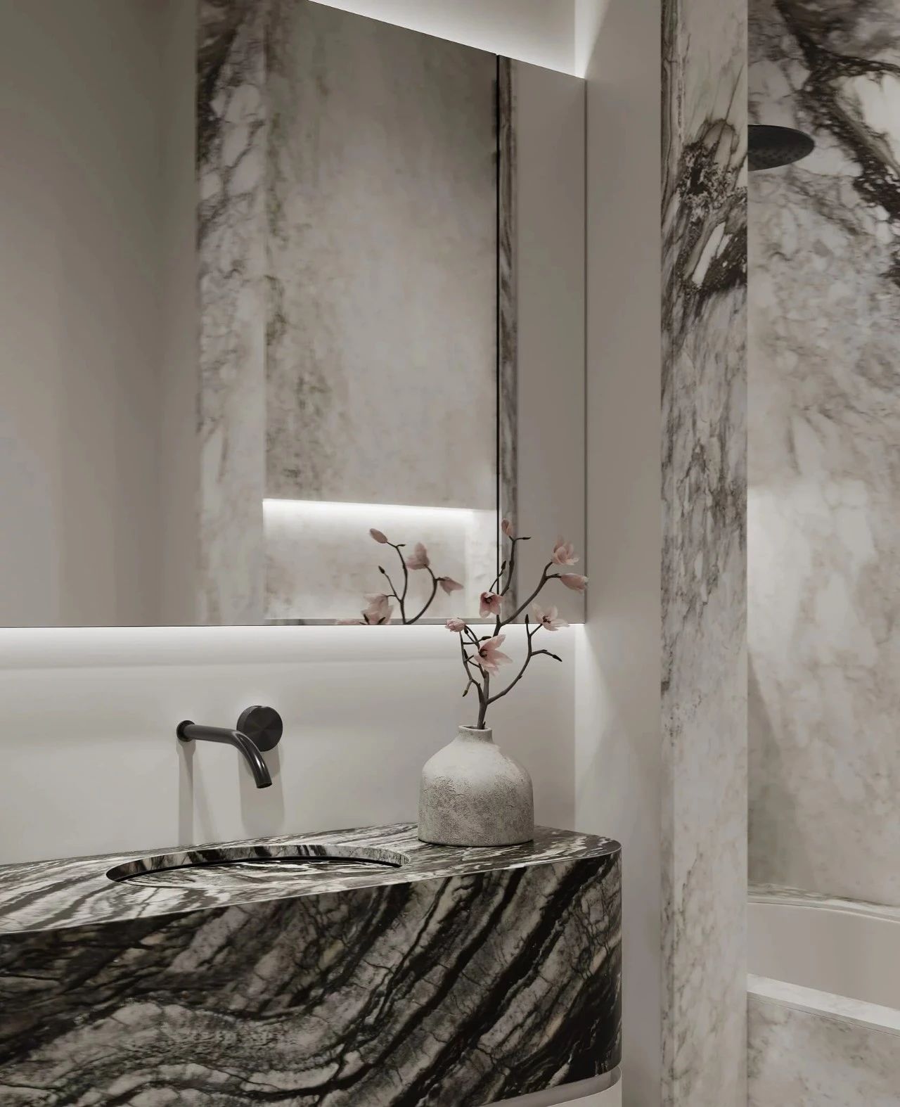 经典莫斯科住宅丨俄罗斯莫斯科丨BELOUSOVA INTERIOR DESIGN-87