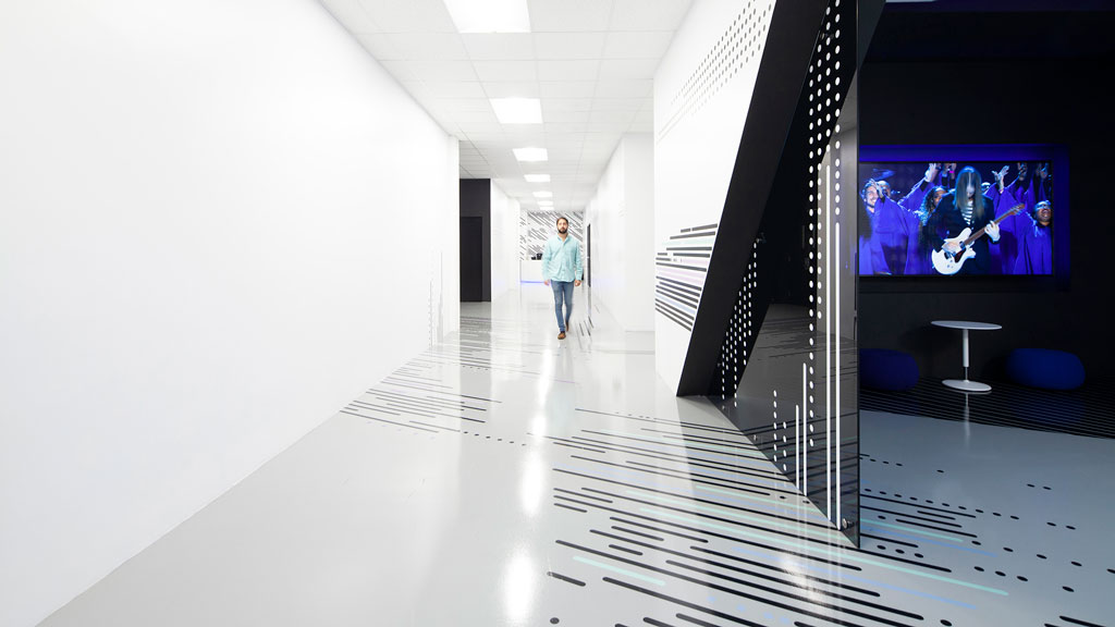 英特尔 MegaLab 研发设施大厅翻新-5