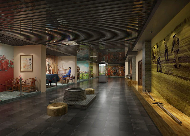 茶馆设计案例效果图-8