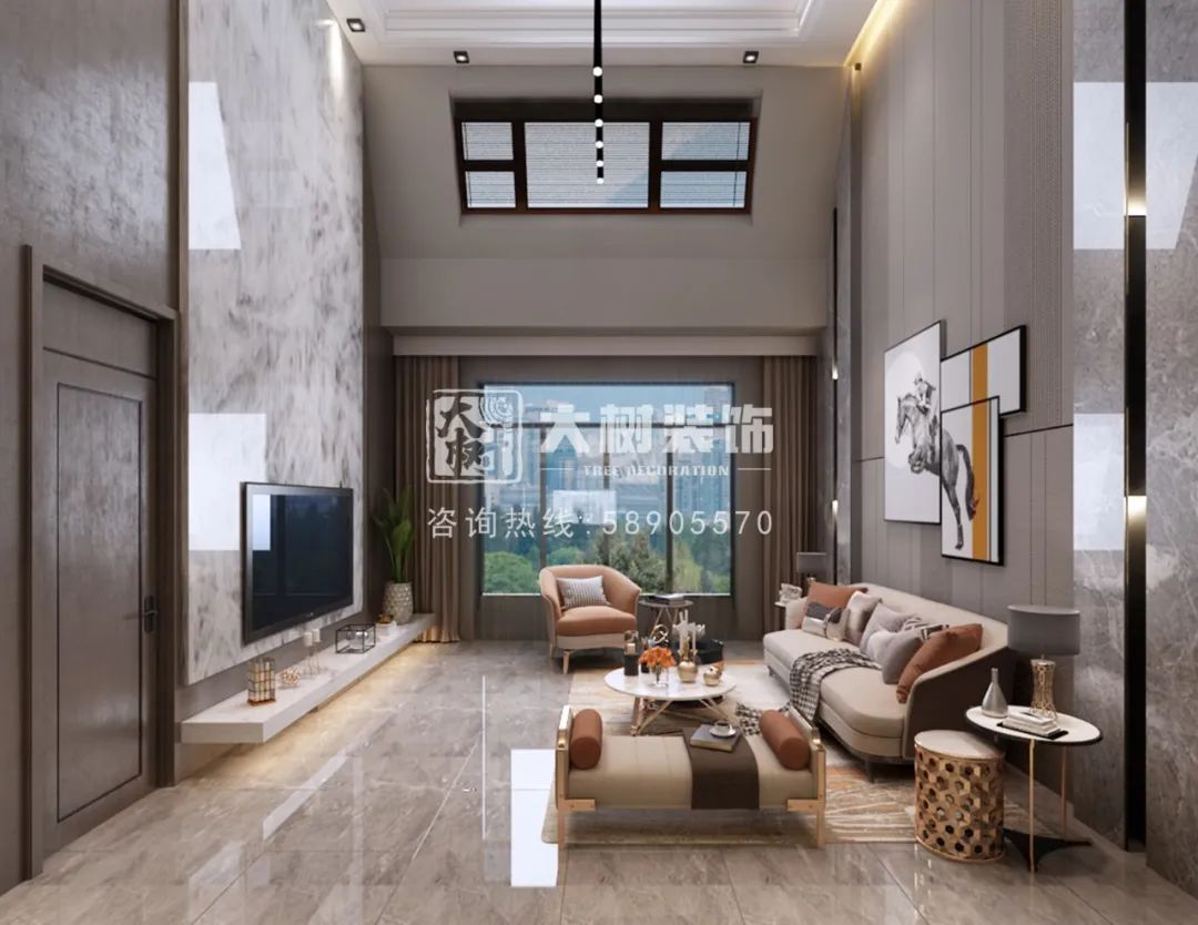 哈尔滨招商贝肯山 150㎡现代轻奢,精致生活新演绎-19