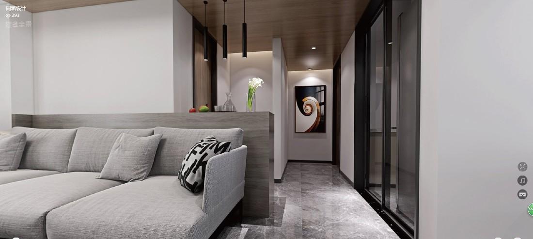 80平小户型现代简约港式风格·缤纷•纯真-18