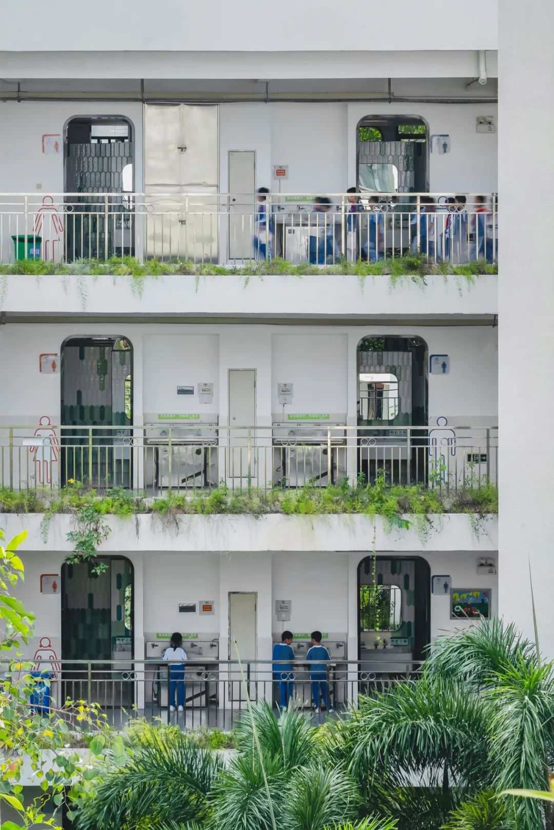 哈尔滨工业大学(深圳)实验学校公厕改造丨中国深圳丨有向空间设计-4