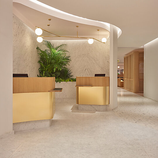 QANTAS First Lounge, Singapore by CAON Studio in Collaboration with Akin Atelier | Australian Interior Design Awards-9