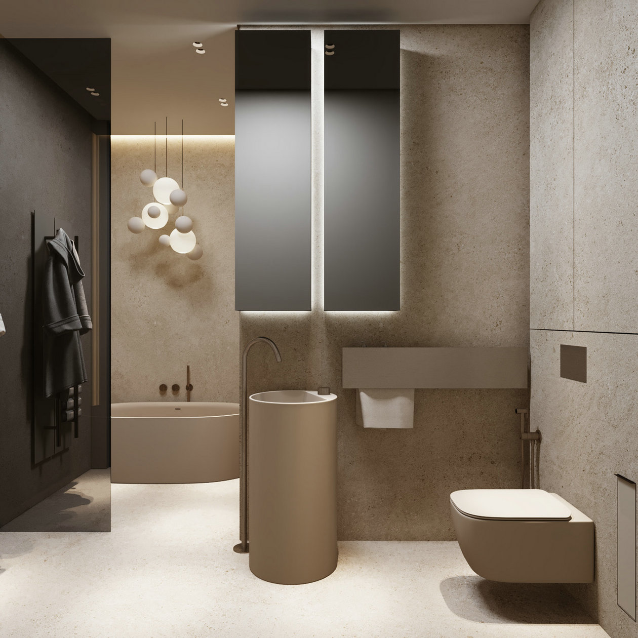 深色系公寓设计-23