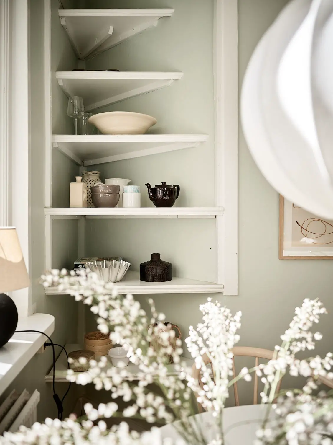 71m2 瑞典复古公寓,柔和色调展现独特美感-11