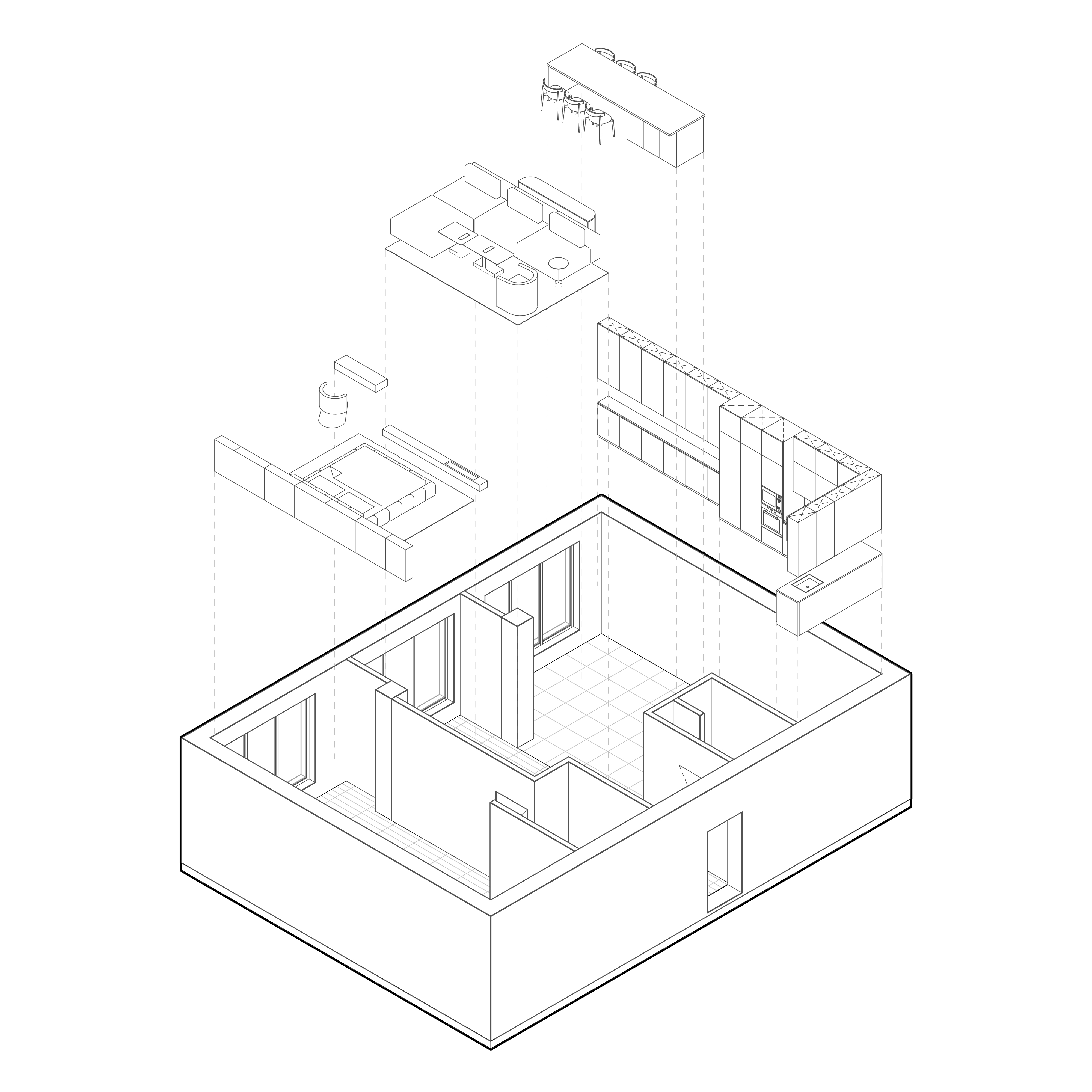 ALMATY APARTMENT 室内设计项目丨哈萨克斯坦阿拉木图丨Ursa Architects-53